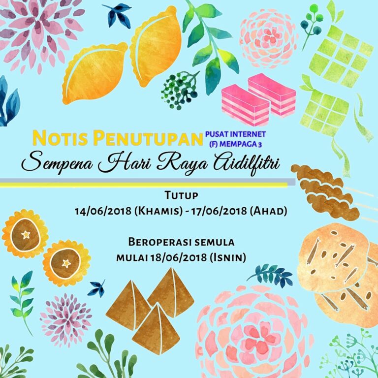 NOTIS PENUTUPAN portal